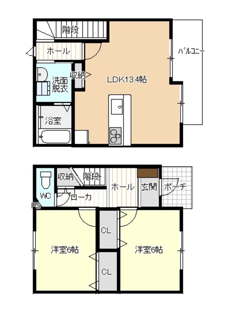 プロシードⅡの間取り