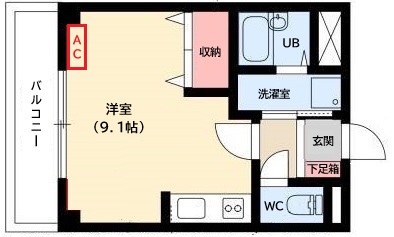 エメラルド ノービレⅡの間取り