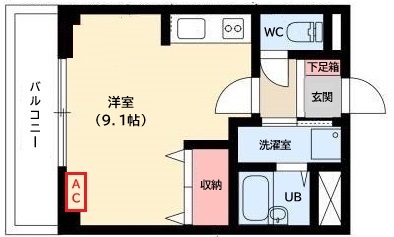 エメラルド ノービレⅡの間取り