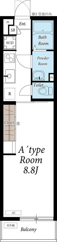 リブリ・テラ海神の間取り