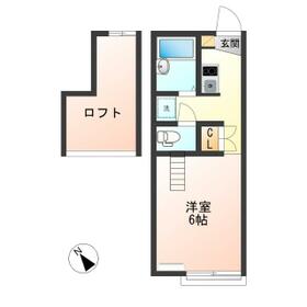 レジデンスサンハイムの間取り