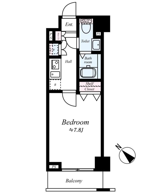 グランフォース横浜関内の間取り