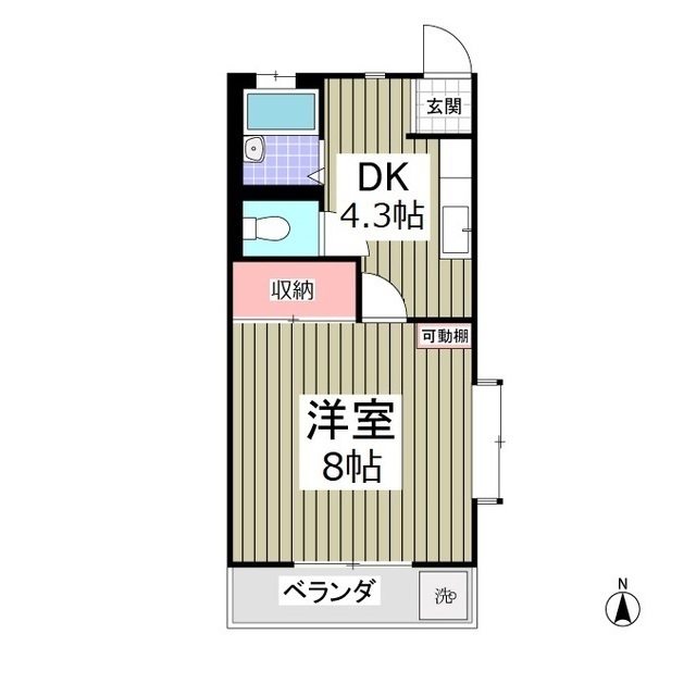 アイランドハイツの間取り