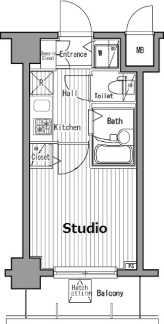 グランド・ガーラ五反田の間取り
