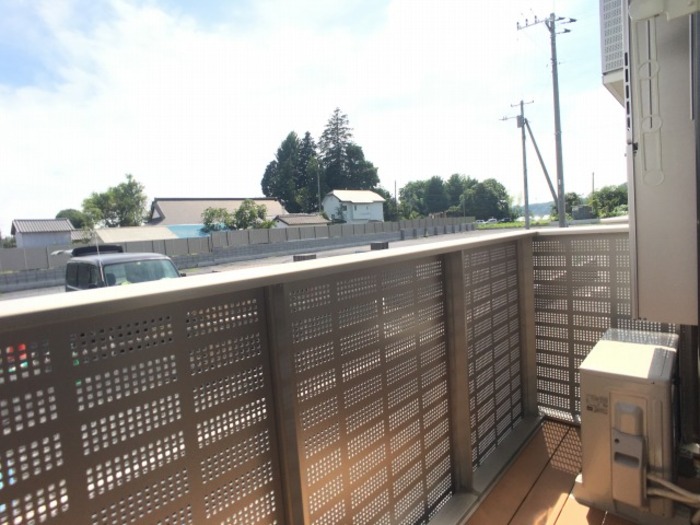 12/28 バルコニー