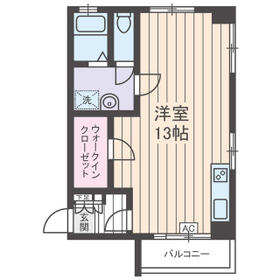 パシフィック麻布マンション・0606号室の間取り