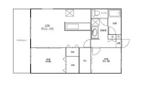 ヴェルドミール南柏A棟の間取り