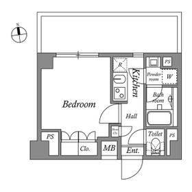 ザ・レジデンス神楽坂Ⅱの間取り