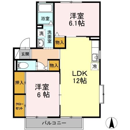 M’Sハウスの間取り