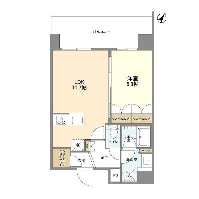 ブランシエスタ浅草千束の間取り