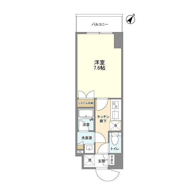 ブランシエスタ浅草千束の間取り