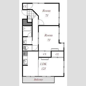 リエス前橋大島の間取り