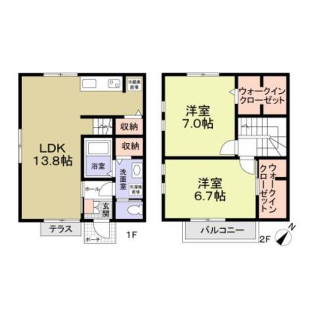 COZY VILLA 北鎌倉の間取り