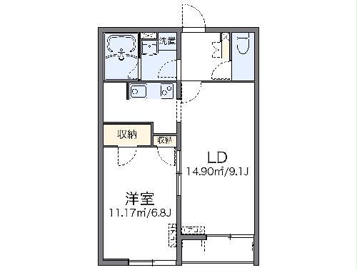 レオネクストツゥの間取り