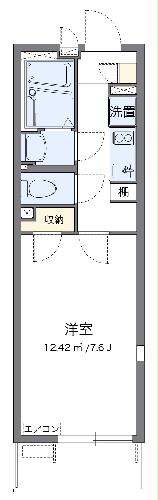 レオネクストヴィラージュの間取り
