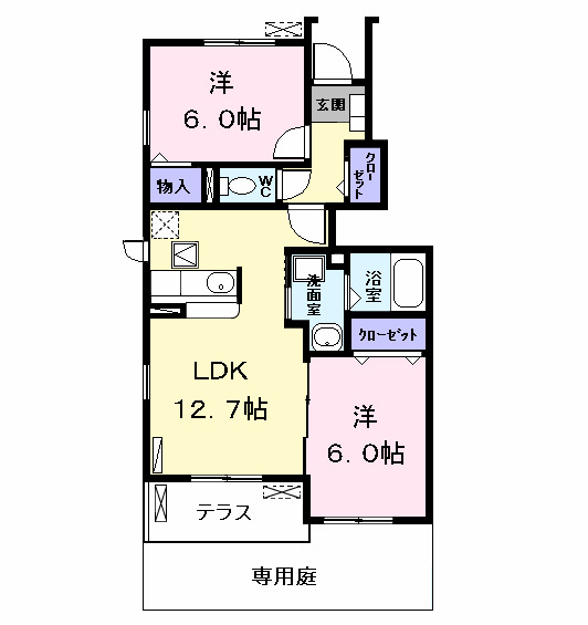 ツールマレーⅠの間取り
