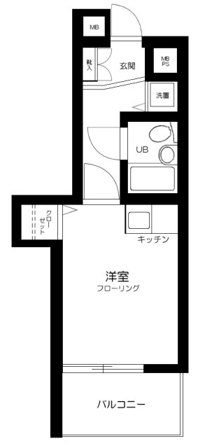 住建第7ハイプレースの間取り