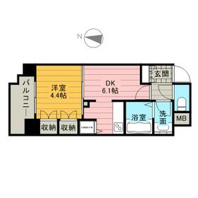 アーデル錦糸町の間取り