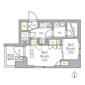 アジールコート王子の間取り