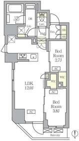 アジールコート王子の間取り