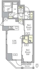 アジールコート王子の間取り