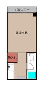 九産大マンションの間取り