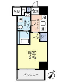 グランヴァン横濱南の間取り