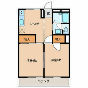 ハイツニュータマの間取り