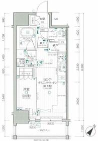 パレステージ上野入谷の間取り