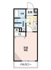 アムールstudioの間取り