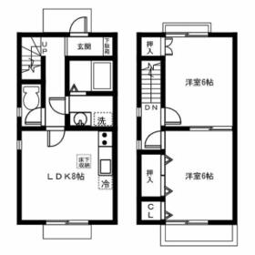 デュ-プ竹田Aの間取り