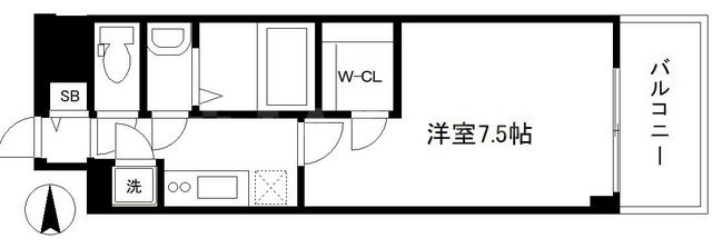 ファーストフィオーレ福島野田Ⅱの間取り