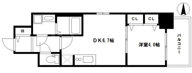 ファーストフィオーレ福島野田Ⅱの間取り