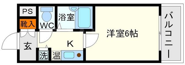 コート西中島の間取り