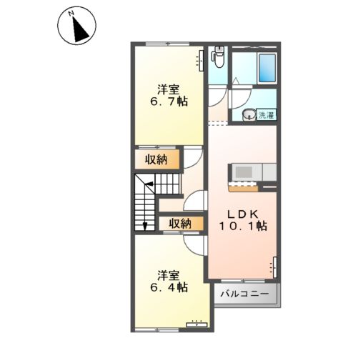アネックス(Annex)の間取り