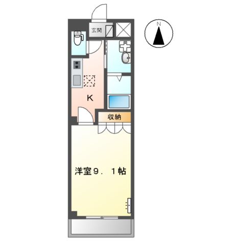 ダイヤモンドヒルズの間取り