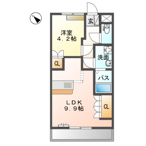 ヴェルジュの間取り