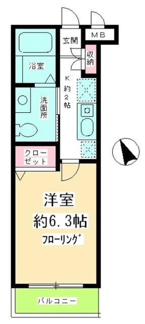 アルジオーネ池尻の間取り