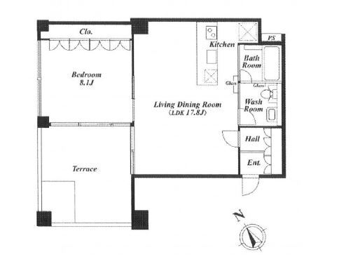 Qiz広尾の間取り