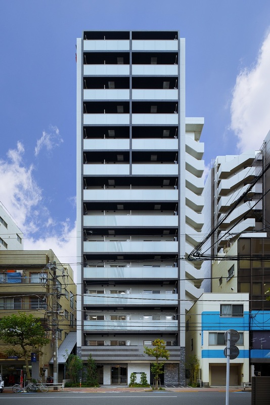 スカイコート蔵前Ⅱの外観