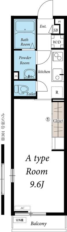 リブリ・yuukiの間取り