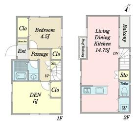 パルクフェルメ東白楽の間取り