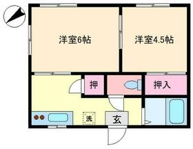 スプリングコーポの間取り