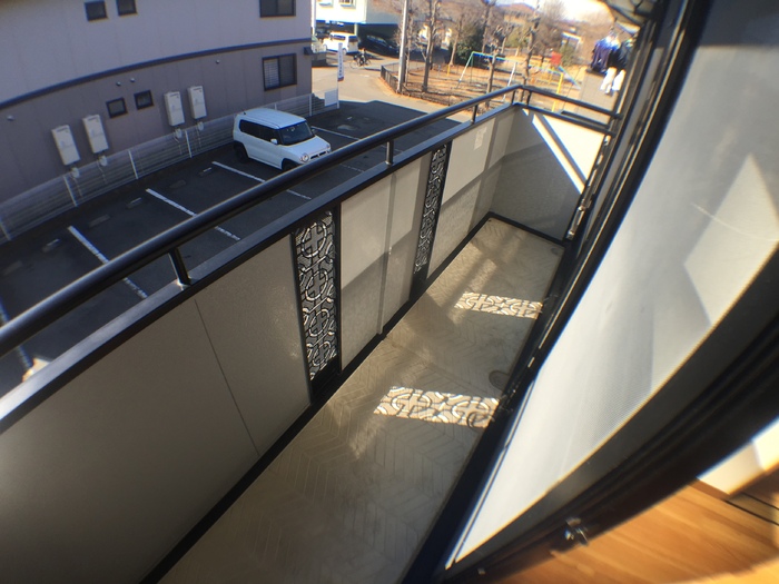 12/26 バルコニー