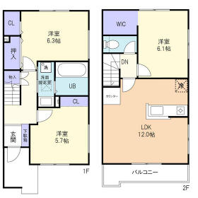 Lupinus B(ルピナス)の間取り