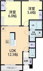 シンフォニア　Ｂの間取り