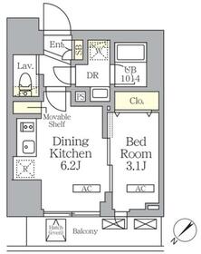 プライムガーデン大森の間取り