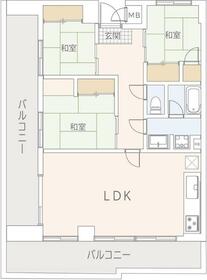 ナンカイ7の間取り