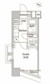 ファーストリアルタワー新宿の間取り