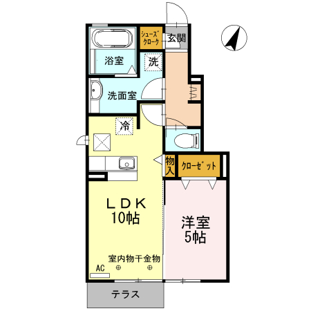 アムールの間取り